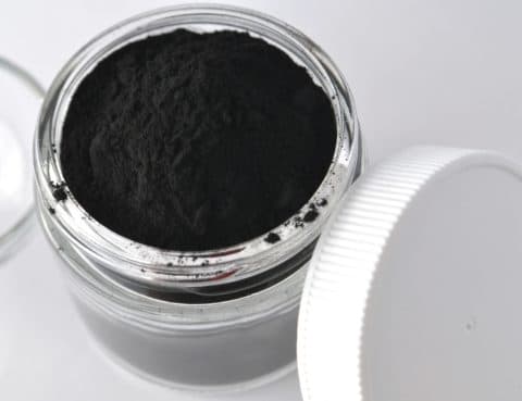 black charcoal